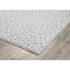 Tapis touffeté argent