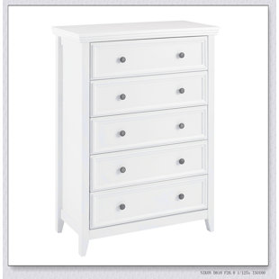 Commode à cinq tiroirs