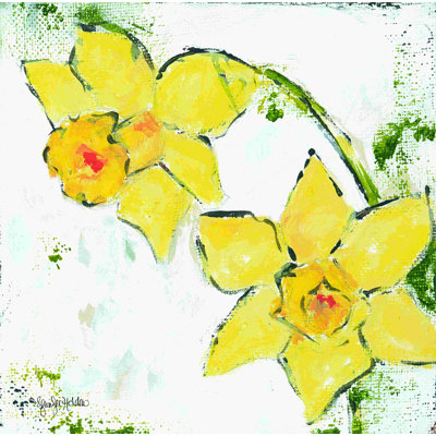 «Spring Has Sprung III» - Peinture
