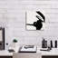 «Epic Graffiti» «Black and White Abstract 2» par Anne Tavoletti, art mural sur toile, 12 po x 12 po-975613774