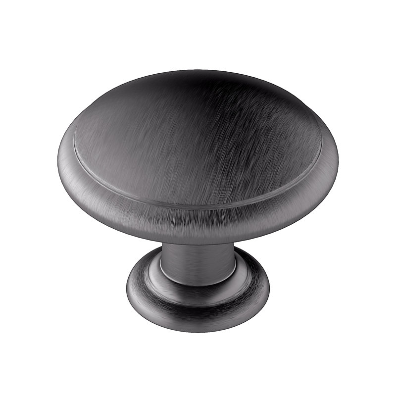 Poignée ronde Expression 1 5/16 po de diamètre, Nickel antique