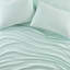 Drap-housse 100% molleton 4 pièces, ultra doux, douillet, boulochage, lavable à la machine, comprenant des draps-housses plats et 2 taies d'oreiller pour un sommeil luxueux en molleton