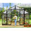 Serre en polycarbonate hybride 12 po x 13,5 po x 9 pi Grower's Haven - Serre en aluminium avec raccords rapides
