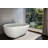 67" Whirlpool And Air Bath  Soaking Combination Tub With Adjustable Speed Air Blower And Air Type Control Switch, White,AC-199B