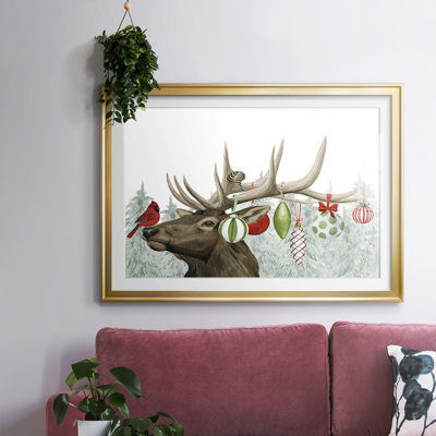 Festive Forest Collection A, reproduction d'art sur papier