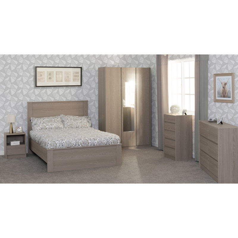 Saito 2 Door Manufactured Wood Wardrobe