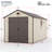 Plastic Outdoor Patio Storage Shed-92561331-92561329