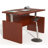 Aberdeen­ Height-Adjustable Front Desk with Base-862542198-862552495