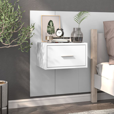 Mazzola Wall-mounted Bedside Cabinet