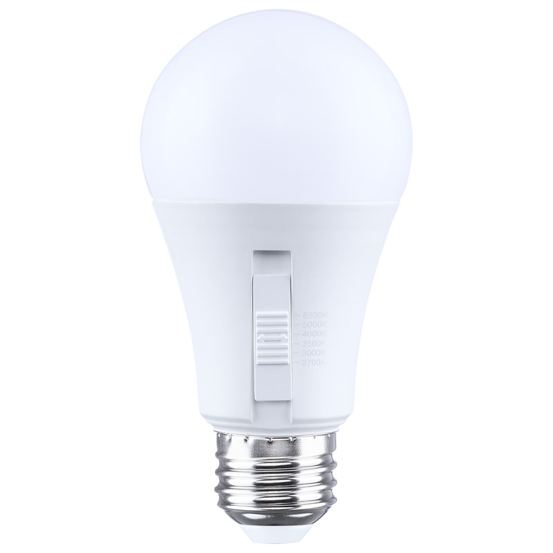 15/11/8/5 Watt A19 LED - 27K/30K/35K/40K/50K/65K 90 CRI - Medium Base - Dimmable - 120 Volt