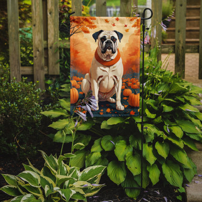 Drapeau de jardin blanc Boxer