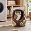 Plateau à dés en PU, panier à linge matelassé avec poignées, panier de rangement en tissu bohème, panier de rangement multifonctionnel et pliable-1372673403