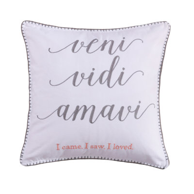 Darcy Veni Vidi Pillow