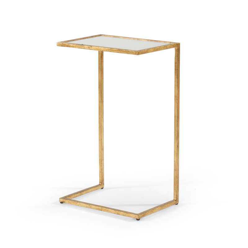 Matteson End Table, Gold