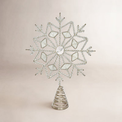 Everly Quinn 11" Glass Tree Topper