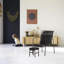 Upholstered Lounge Chair With Footstool