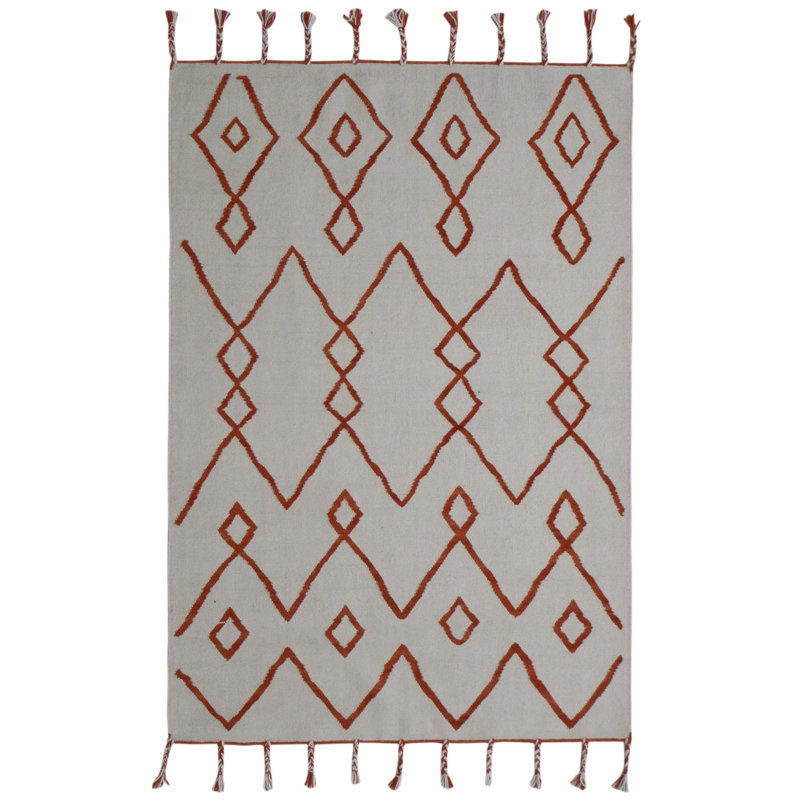 Trumbull Geometric Hand Woven Area Rug, Rectangle 200 x 290cm