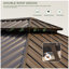 Pavillon de jardin en aluminium