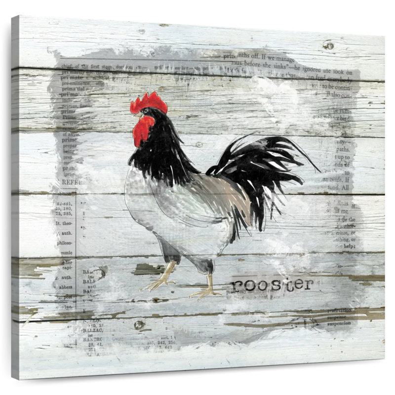 Crowle Farmhouse Collage Rooster