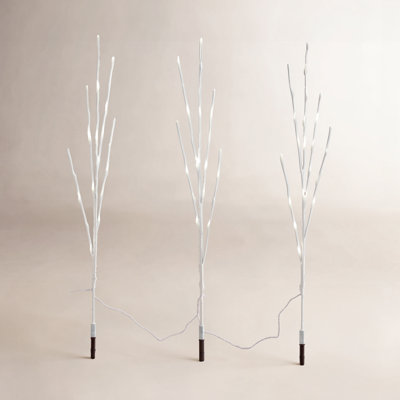 48" LED Twig Pathway Stake Light Set