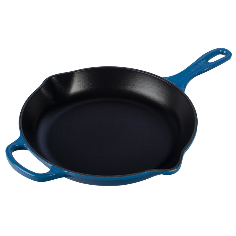 Le Creuset Enameled Cast Iron Skillet, Cerise