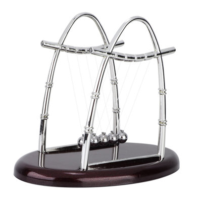 Educational Science Balance Balls Stress Relief Toy Ornament Home Office Desktop Decor (M)