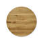 Watheroo Oak Round Solid Wood Dining Table-141562852-141562855