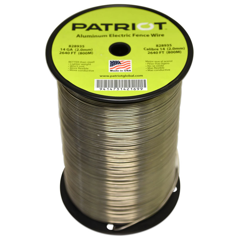 Silver Metal Wire, 0.01 ft. H x 2640 ft. W