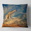 Girafe sur dune de sable - coussin imprimé animal-30423098-30423102