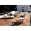 Haven Outdoor Square Teak Coffee Table
