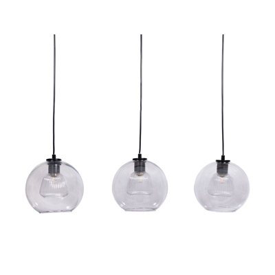 3 - Light Matte Black Pendant