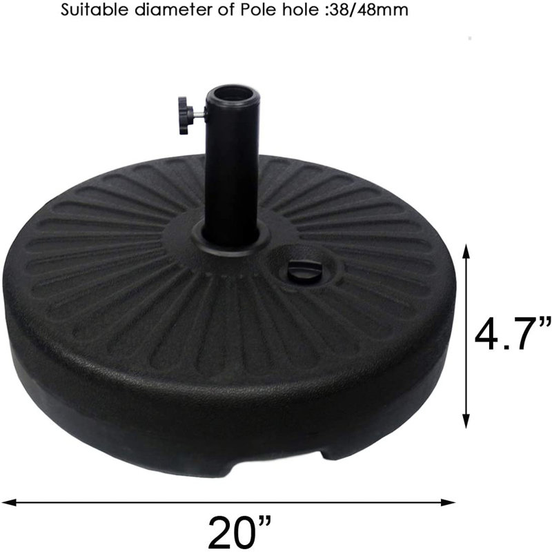 Base de parasol autoportante Minnie-Mae