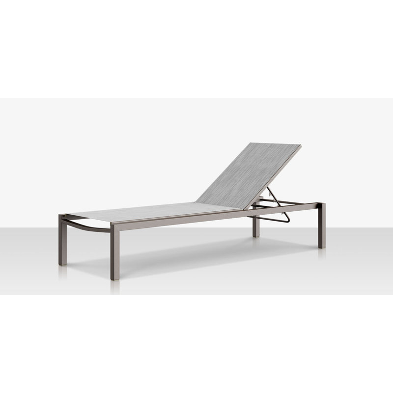Chaise sans accoudoirs Fusion, Tex Tex / Metallica platine