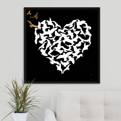 « cardiaque aflutter ii », impression sur toile