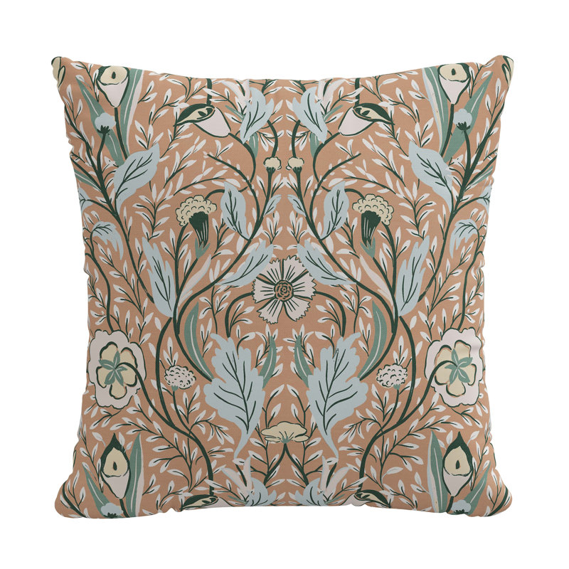 Housse de coussin Indie, 22 po x 22 po, Plumes