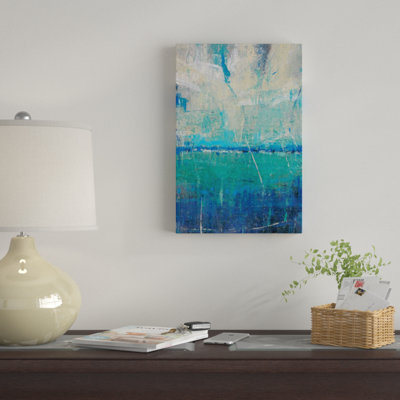 « blue mouvement ii », impression sur toile