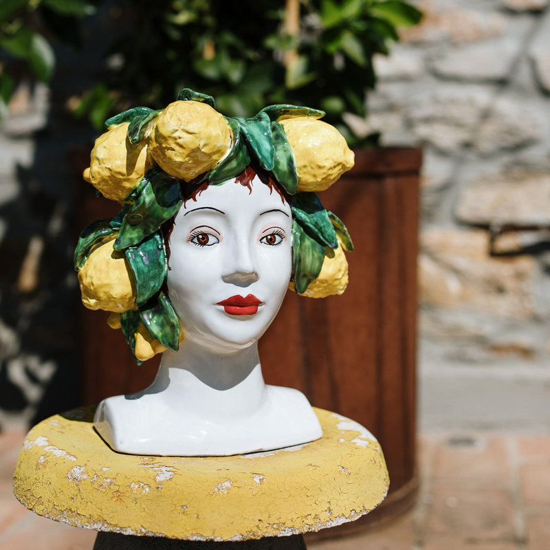 Tête de citrons siciliens