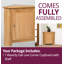 Farris Solid Wood 1 - Door Rectangle Accent Cabinet