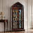 Nut-brown Solid Wood+Glass Display Cases