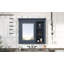 Modern Wall Mounted Bathroom Medicine Cabinet With Mirror & 3 Open Shelves-651800936