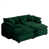 Velours côtelé vert sélectionné