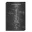 Art mural en métal Violin Blueprint-532100303