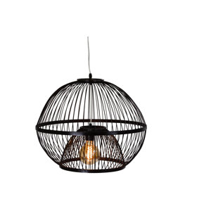 1 - Light Bamboo Sphere Pendant