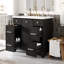 Ensemble de meuble-lavabo avec lavabo 36 po, lavabo simple, meuble-lavabo avec porte à fermeture douce et tiroir 36 po-1186926015