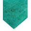 Tapis unique bleu Newy Overyed 9 pi x 11 pi 10 po