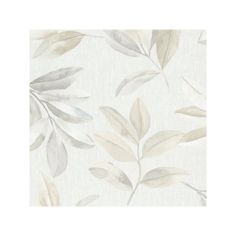 The New Design Book 32.97cm x 53cm Textured Matte Wallpaper Roll, White