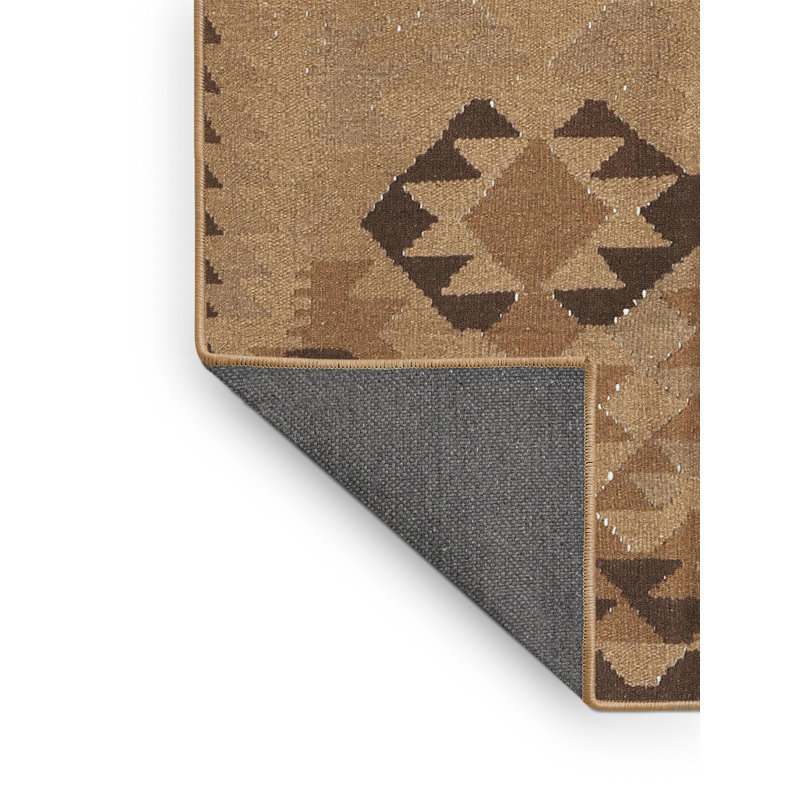 Tapis contemporain brun, Rectangle 5 pi x 7 pi