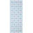 Tiago Floral Water Resistant Non-Skid Kitchen Mat-1152986886