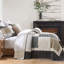Ensemble de couvre-lit réversible 100% coton 3 pièces 120 po x 120 po-117495170