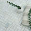 0.94" x 1.96" Marble Mosaic Wall Tile
